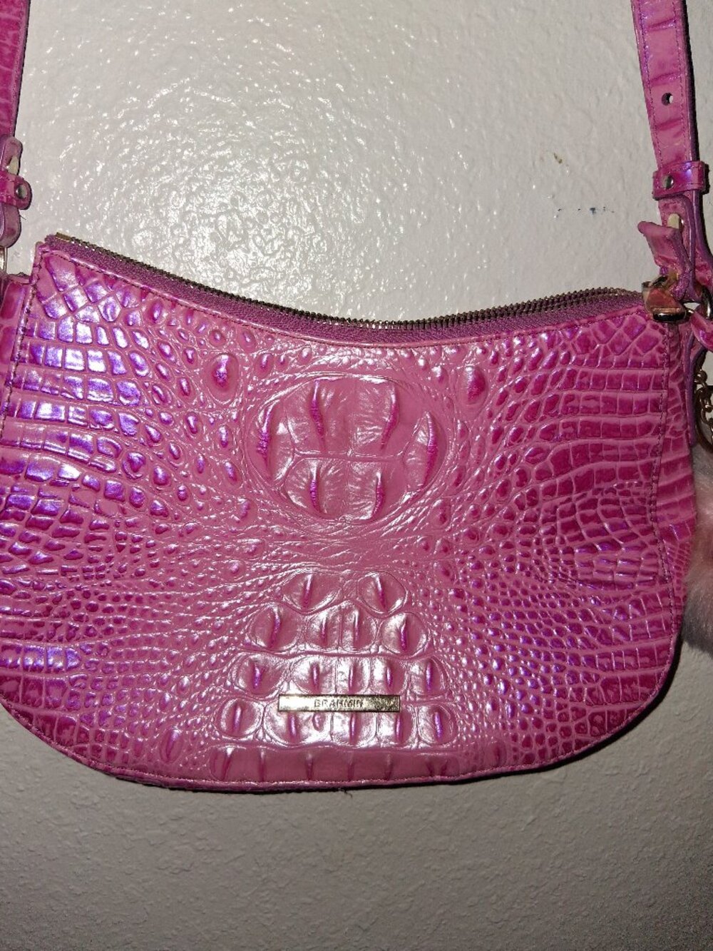 Candy Pink Brahmin Purse - Picture 2 of 10